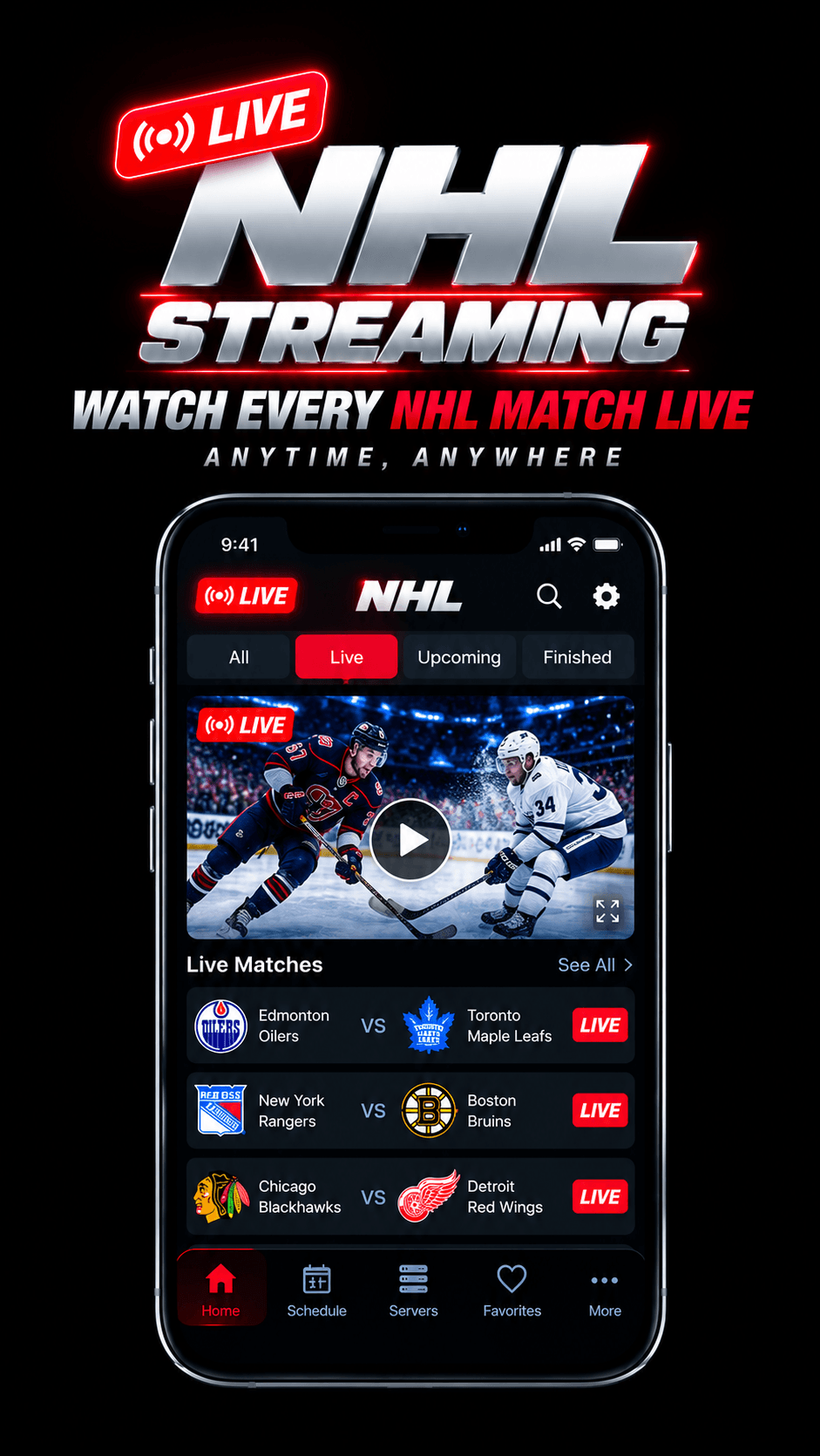NHL Live Stream screenshot 1